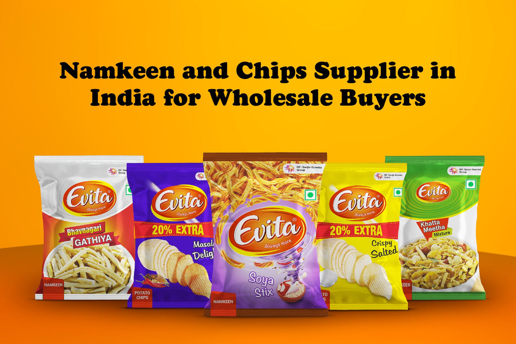 Namkeen and Chips Supplier in India for Wholesale Buyers