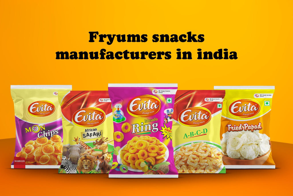Fryums snacks manufacturers in india